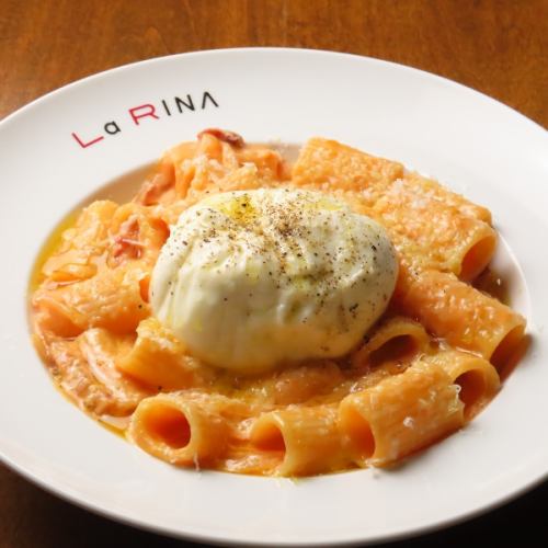 ローマが生んだ食いしん坊のパスタ　ゾッゾーナ　（+ブラッタチーズ￥800）