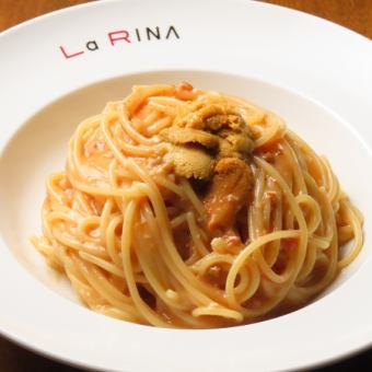 北海道ウニのクリームスパゲッティ