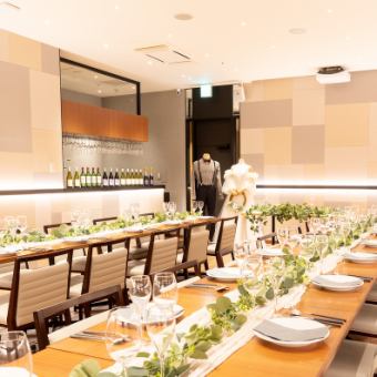 【結婚式二次会限定プラン】ビュッフェ＋飲み放題付きプラン♪プロジェクター、マイクも完備☆