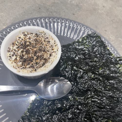 いぶりがっこクリームチーズ