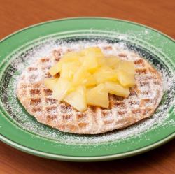 パイナップルワッフル