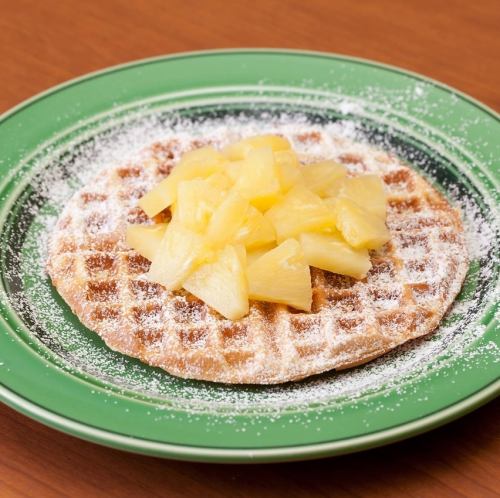 パイナップルワッフル