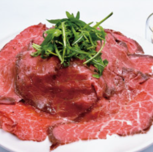 Matsusaka beef roast beef salad
