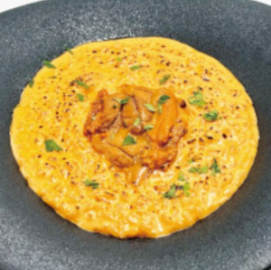 Sea urchin risotto