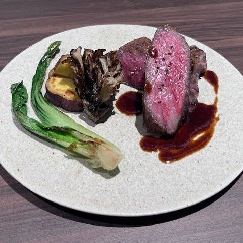 A4 Wagyu beef loin steak