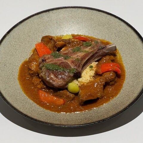 Roast lamb (1 piece) & stewed lamb