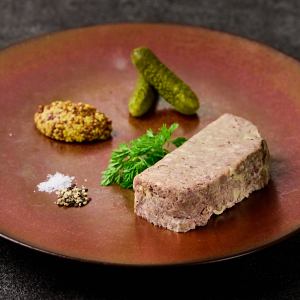 Meat terrine with foie gras