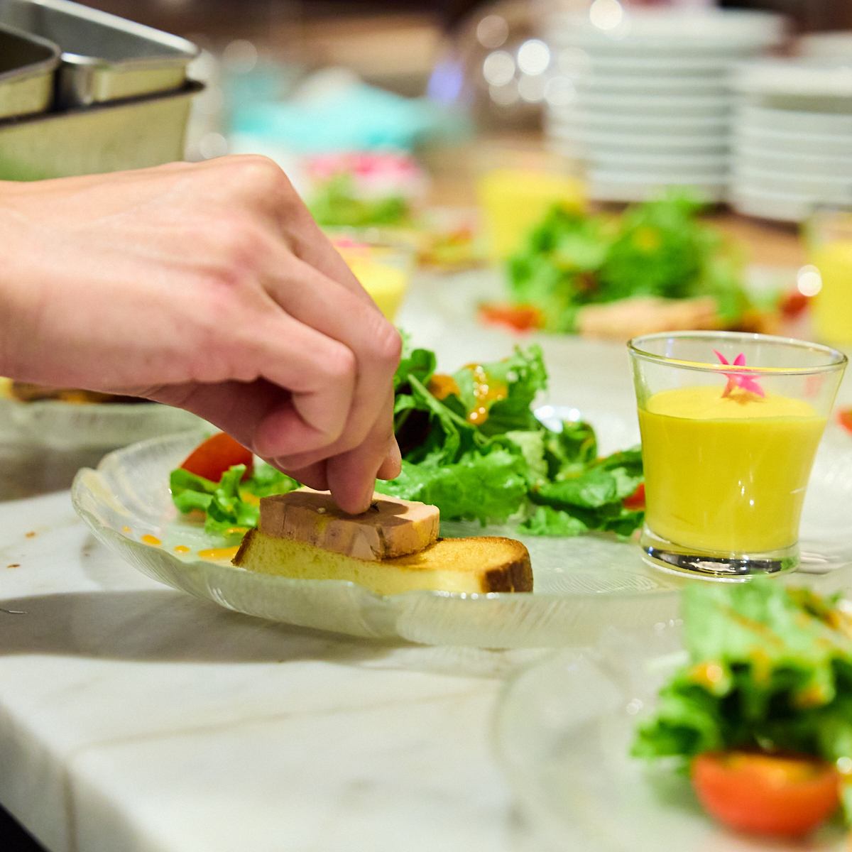 仏の星付きレストランで修業したシェフのフレンチをお手軽に♪