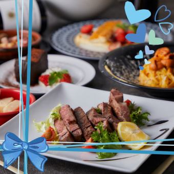 [White Day Limited] New Standard Course! Iwanaka Pork and Seafood [6 dishes for 4,400 yen (4,400 yen including tax)]
