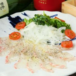 海鮮カルパッチョ