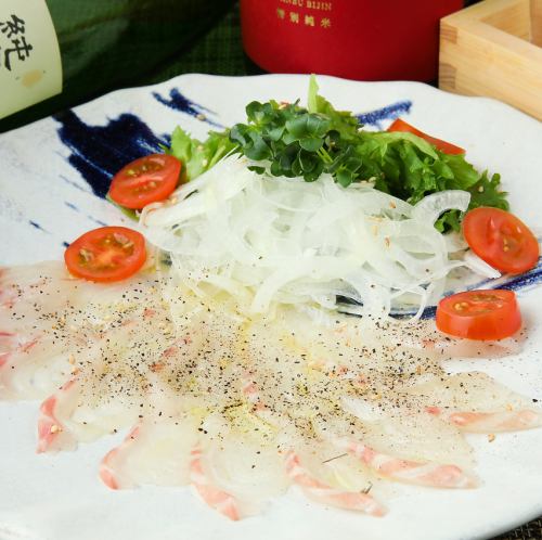 海鮮カルパッチョ