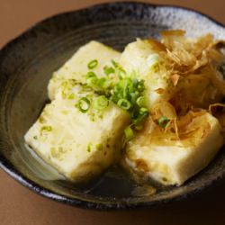 自家製厚揚げ出し豆腐