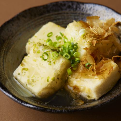 自家製厚揚げ出し豆腐