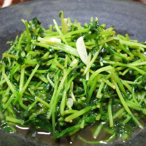 豆苗うま塩炒め