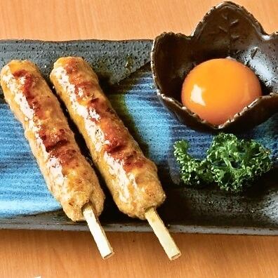 Tsukimi Meatball Skewer [Sauce]