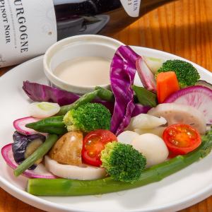 グリル野菜のバーニャカウダ