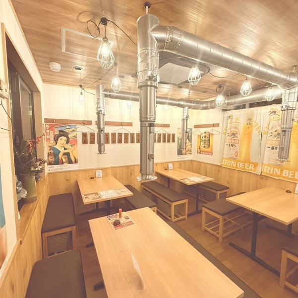 貸切は30名様～ご予約を承っております。人数やご予算などはお電話にてお気軽にご相談ください。宴会コースもご用意しております！