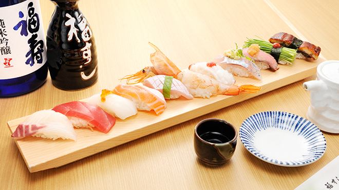 10 types of seasonal sushi