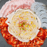 Chusamsae（Chukmi + Samgyeopsal + 虾）