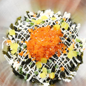 Flying Fish Roe Rice Ball