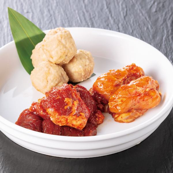 Delicious♪ Perfect to go with alcohol or rice◎ Great value 3-item assortment of specialties!