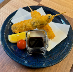 うなぎの串揚げ