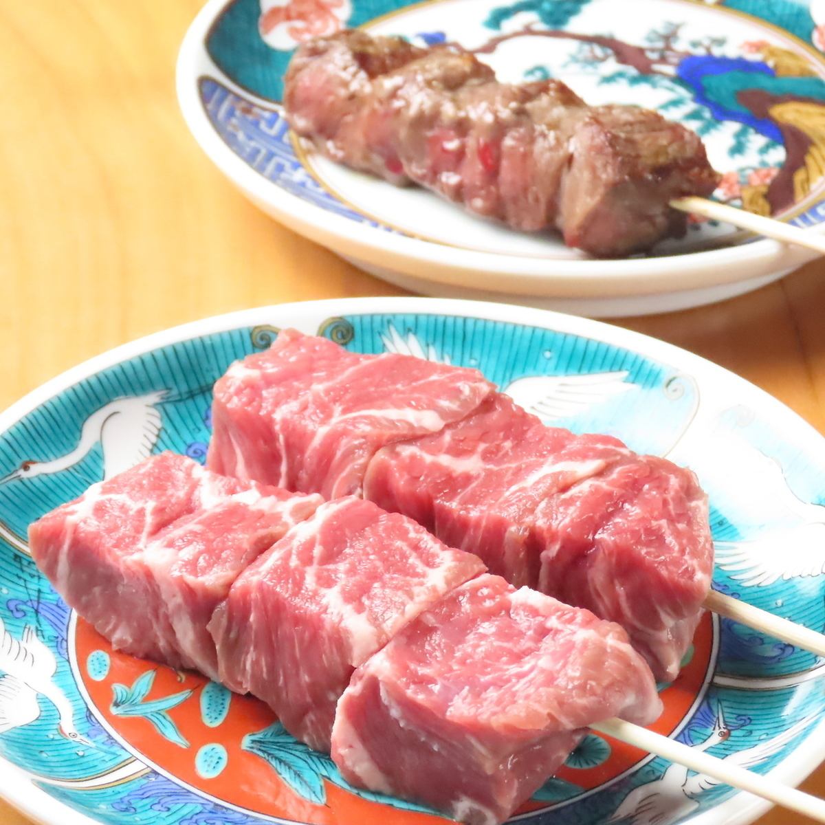 週替わりで産地にこだわる”やきとり”をご用意