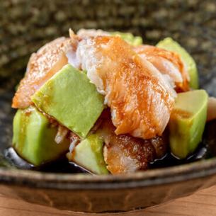 닭과 아보카도의 산 와사비 간장