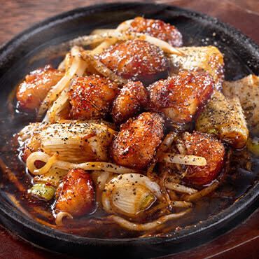 地鶏ぼんじりのタレ焼き