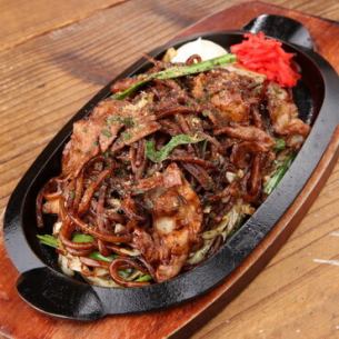 쫄깃한 태국 소스 야키소바