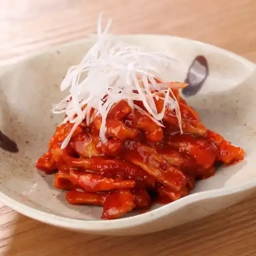 닭가죽 김치