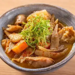 Young chicken simmered in miso