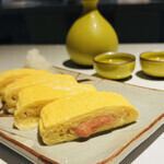 丹波地鶏のふわふわ八方だし巻き(4種)