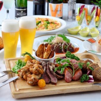 web割【BEERFESTA】生ビール飲み放題＆ステーキ+ビュフェ料理食べ放題（90分制）