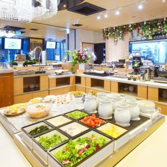 web割【120分制】季節の出来たて料理が楽しめる40種類ビュッフェ（御食事のみ）
