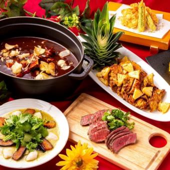 Weekdays [120-minute limit] Enjoy a 40-item buffet of freshly prepared seasonal dishes (meals only)