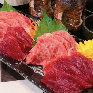 【味】2.5h飲放！【極上馬刺し付き】リーズナブルコース！料理全6品☆コミコミ5000円☆