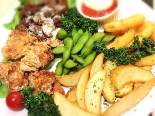 当日OK☆21時~限定2次会コース【人気料理5品+2h飲放付】税込4000円☆