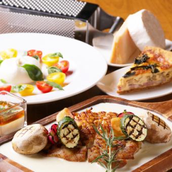 【CHEESE三昧】飲み放題120分付き!HEART宴会コース9品5000円⇒4500円