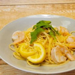 Shrimp and Lemon Aglio Olio