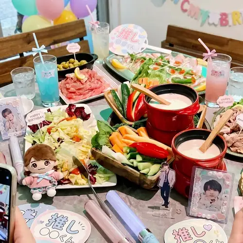 非常適合粉絲聚會和生日慶祝！可提供私人派對套餐♪