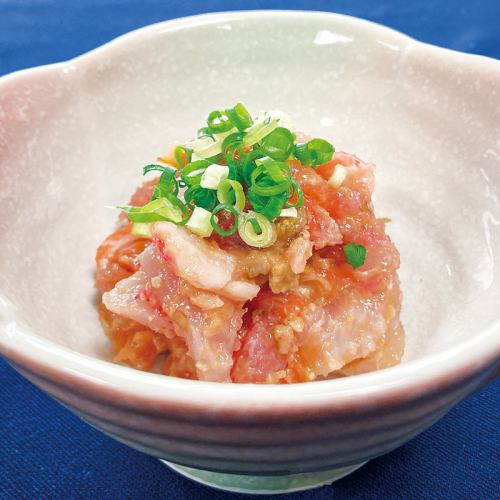 青唐味噌なめろう