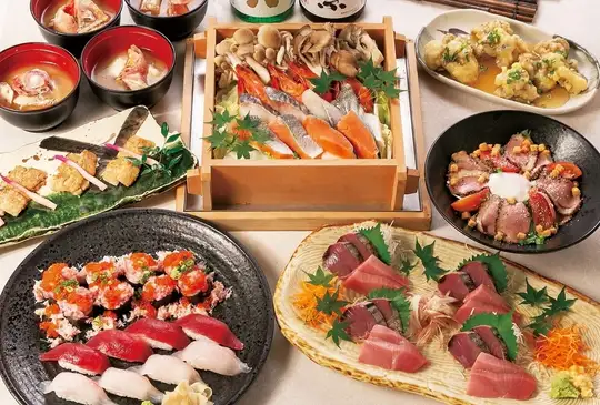 【錦秋コース】海鮮蒸篭蒸しコース５９９０円　※クーポン利用でゆったり2.5ｈ飲放題付き！！