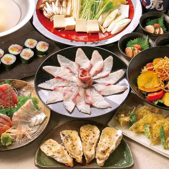 11/16～■寒ブリしゃぶしゃぶ■イチオシ冬を堪能4990円（税込）厳選※2時間飲み放題付(LO90分）