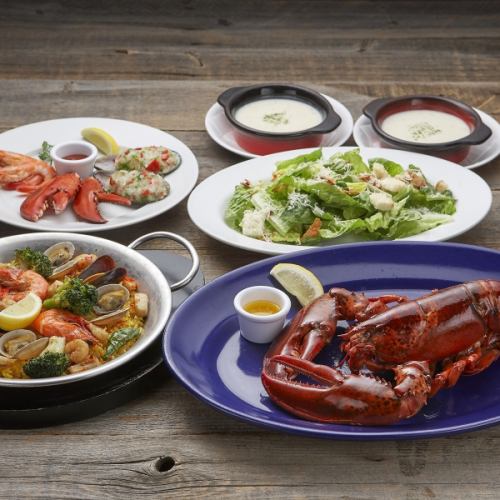 Live lobster set (for 2 people)