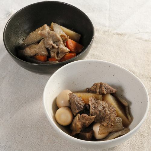 牛すじのビール煮込み