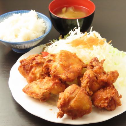 [Great value for money] Fried chicken set meal