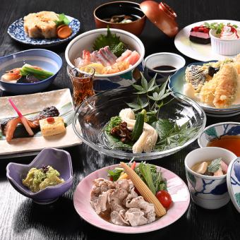 [时令怀石]◆4,600日元套餐（共12道菜）◆