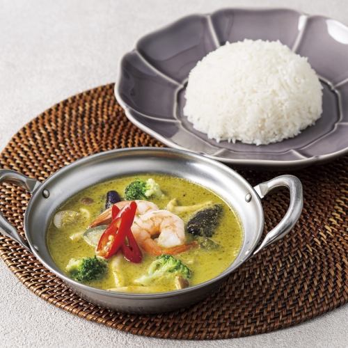 shrimp green curry