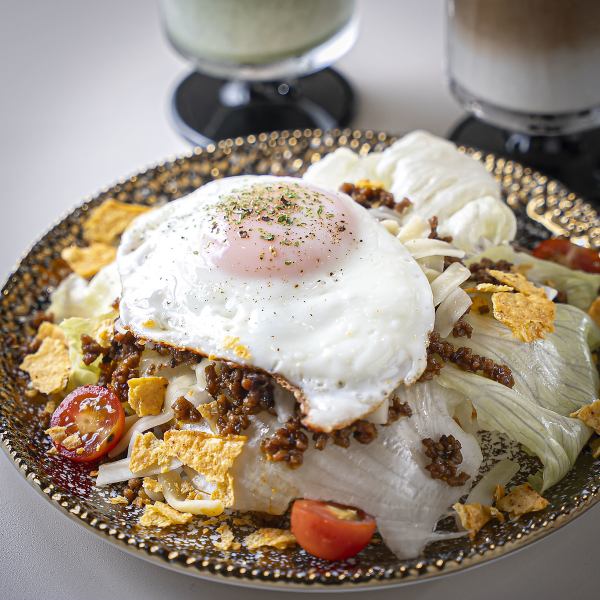 【選べるスープ◎】サラダとスープのセット タコライス（スープサラダはランチのみ）お得！1200円(税込)